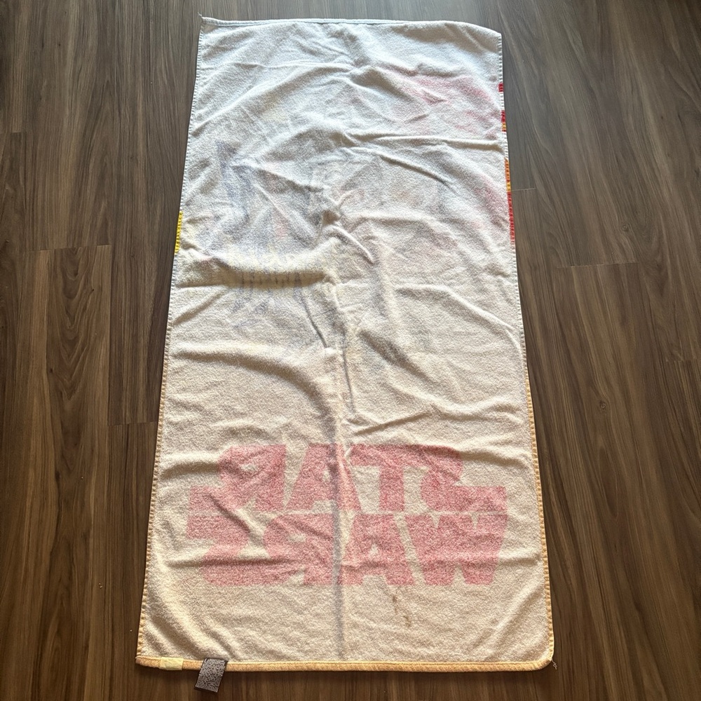 Vintage 1999 Star Wars Episode I Anakin Skywalker Beach Towel - Picture 9 of 10